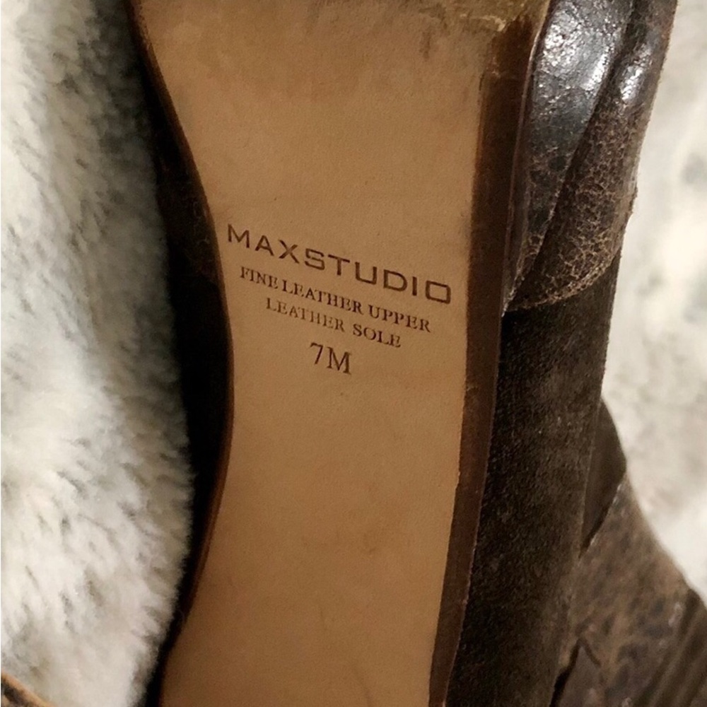 Max Studio Knee High Boots 7 - Picture 4 of 6
